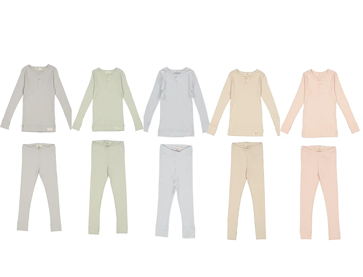 Jenny & Tony-Camiseta de algodón modal para niños, prenda de vestir, de gama alta, de color morandi, primavera y verano, 2023