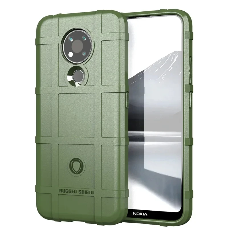 Armor Shield Soft Silicone Back Cover with Anti-Knock Protection - Matte Finish