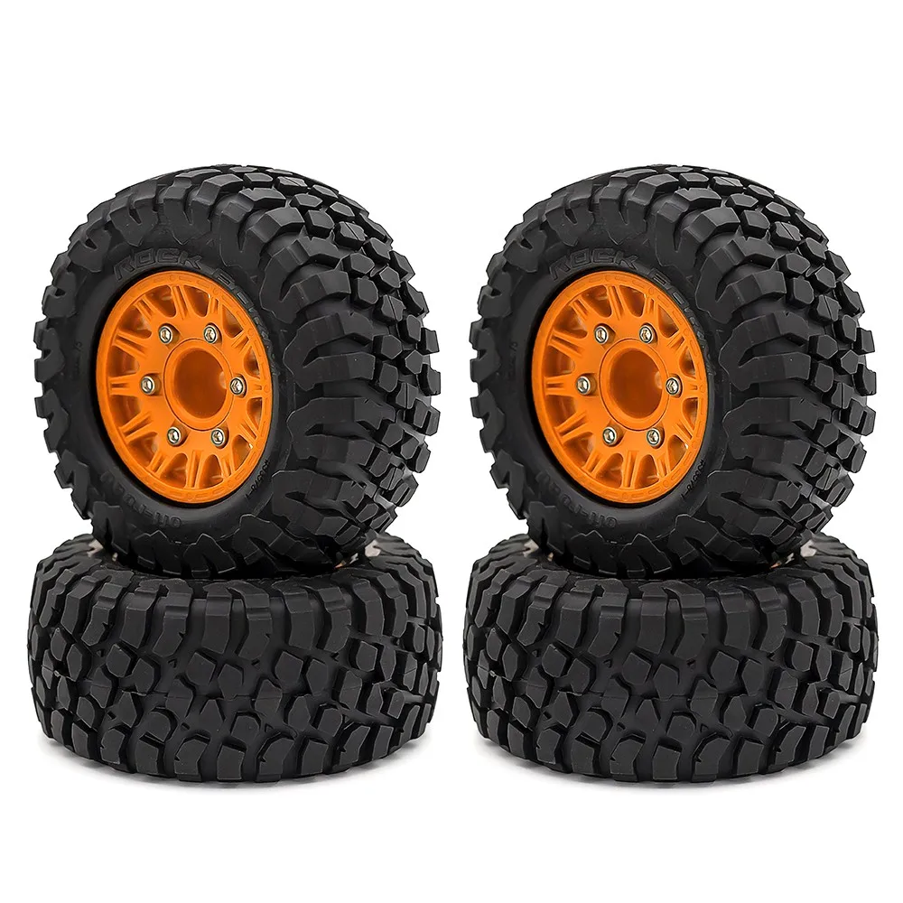 4Pcs 113mm 1/8 1/10 Short Course Truck Tire with 12mm 14mm