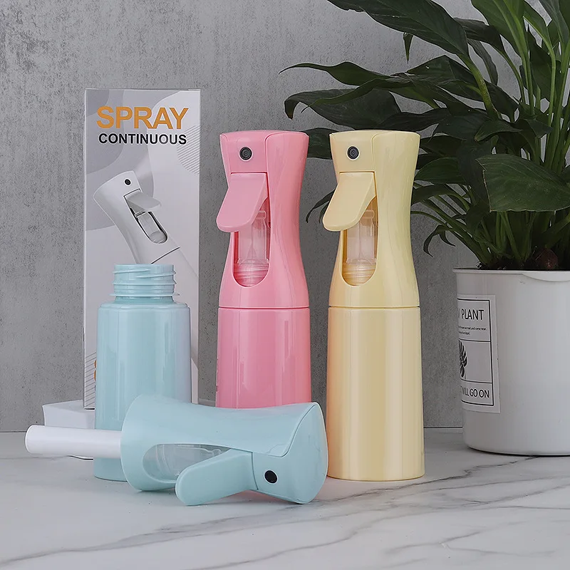 

300ml Hairdressing Spray Bottle Hair High Pressure Spray Bottle Continuous Spray Watering Can Hair Stylist Director Automatic