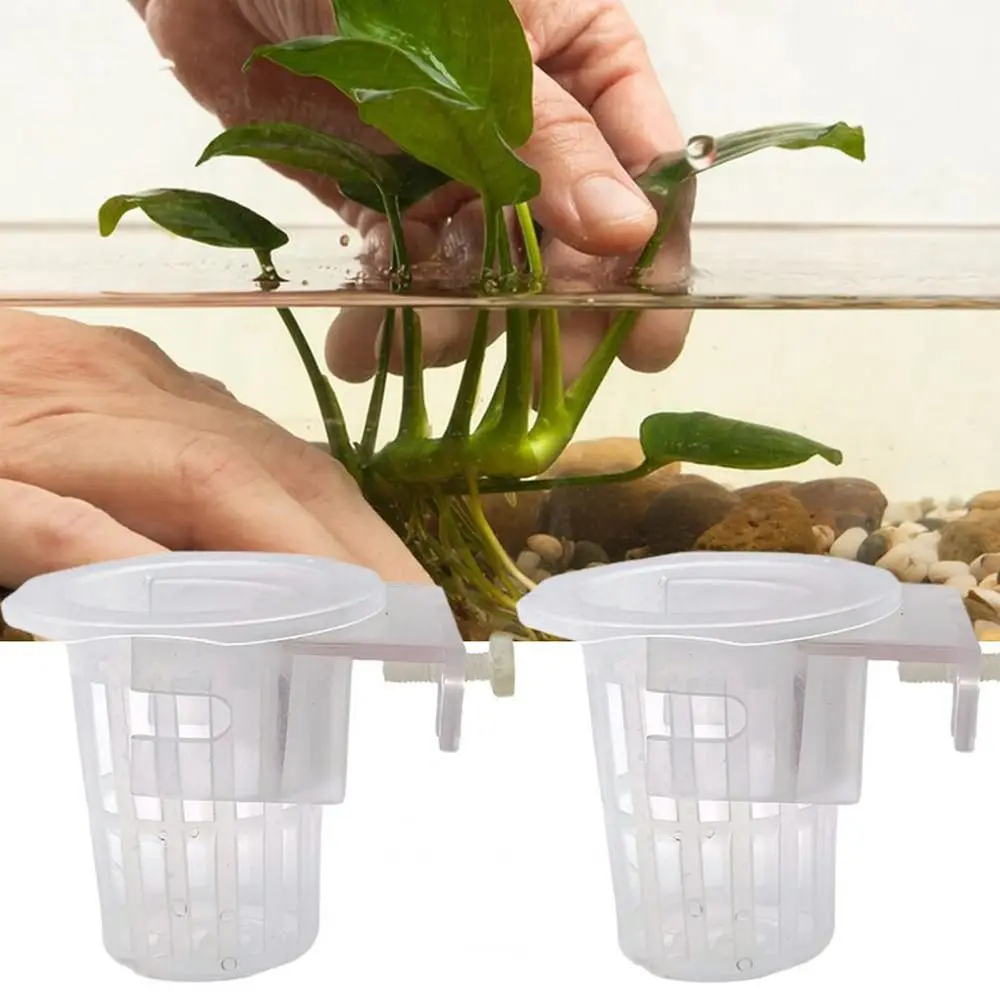 Title 4, Hanging Aquarium Plant Holder Adjustable Fish T...