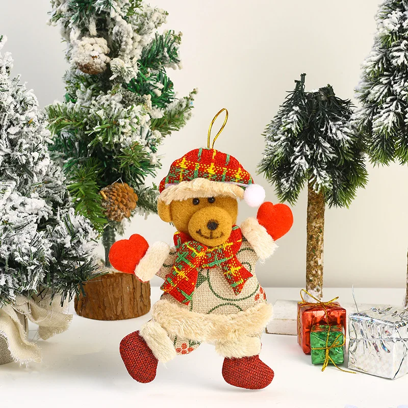 Natal, Artesanato pendurado em brilhante LED - Decoração árvore Natal  desenho animado bonito, decorações Natal clássicas neve Papai Noel Sritob