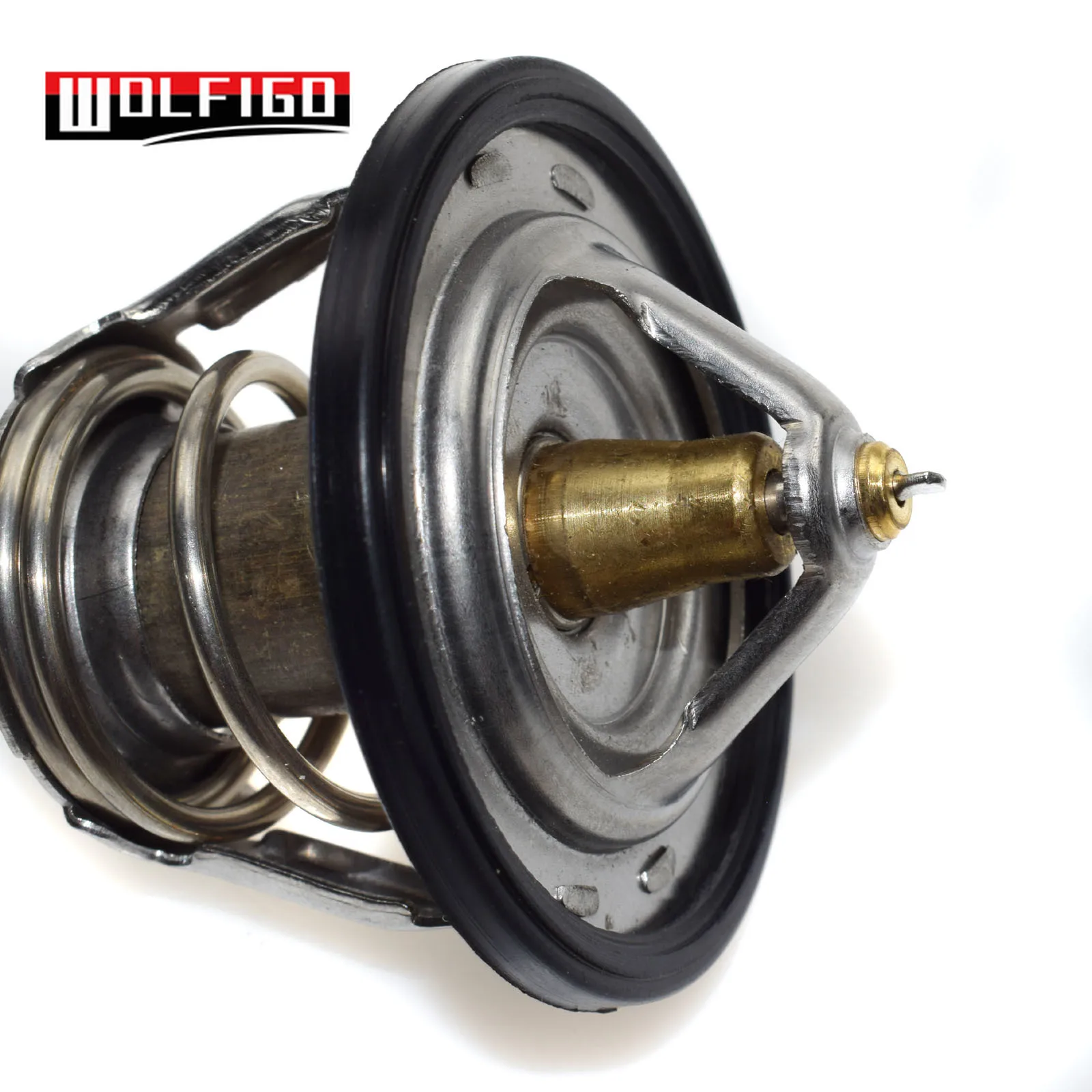 WOLFIGO New 78 Deg Engine Coolant Thermostat With Gasket for Subaru Legacy Forester Impreza 21200AA072,21236AA010,21200-AA070