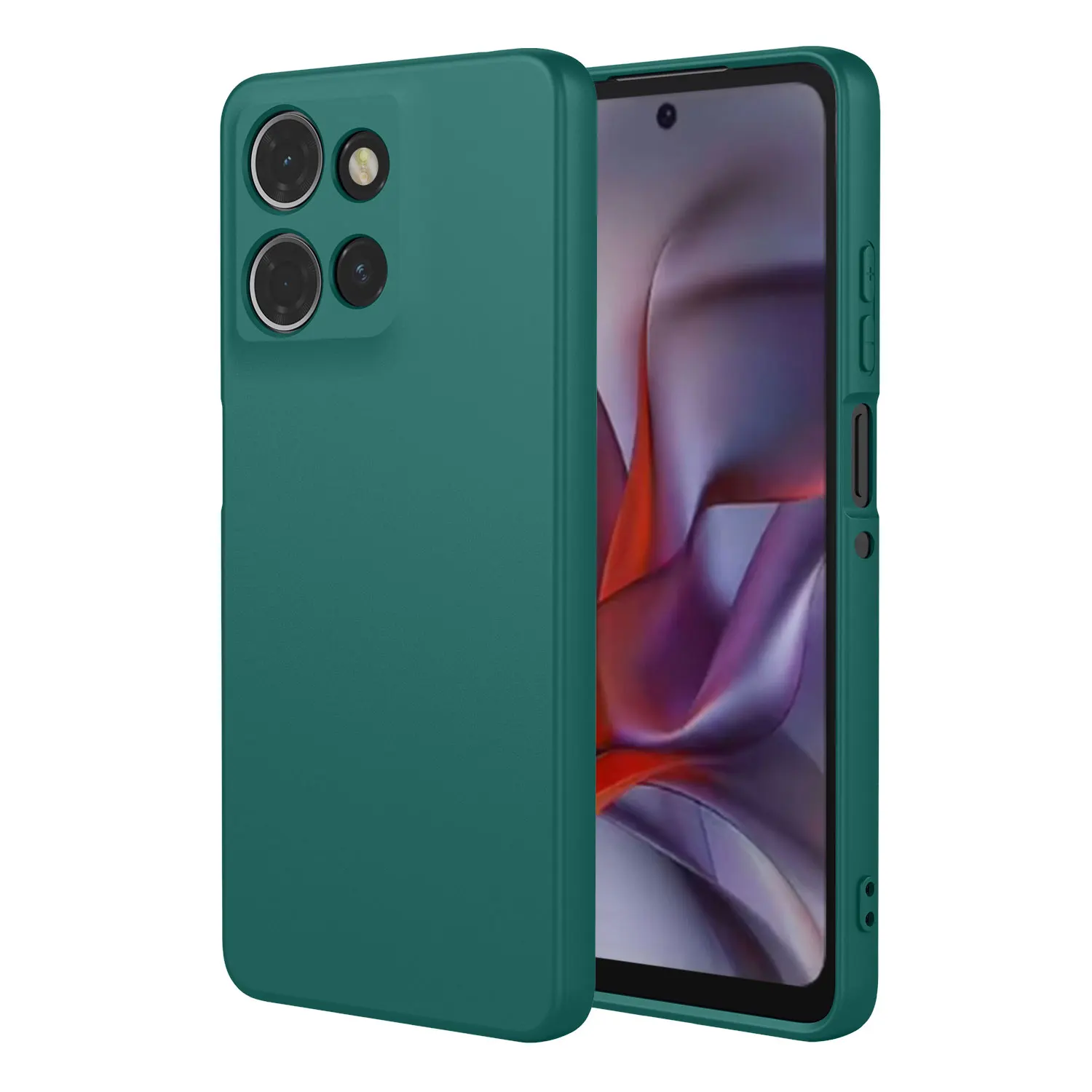 Liquid Silicone TPU Protective Phone Case - Flexible Bumper Cover
