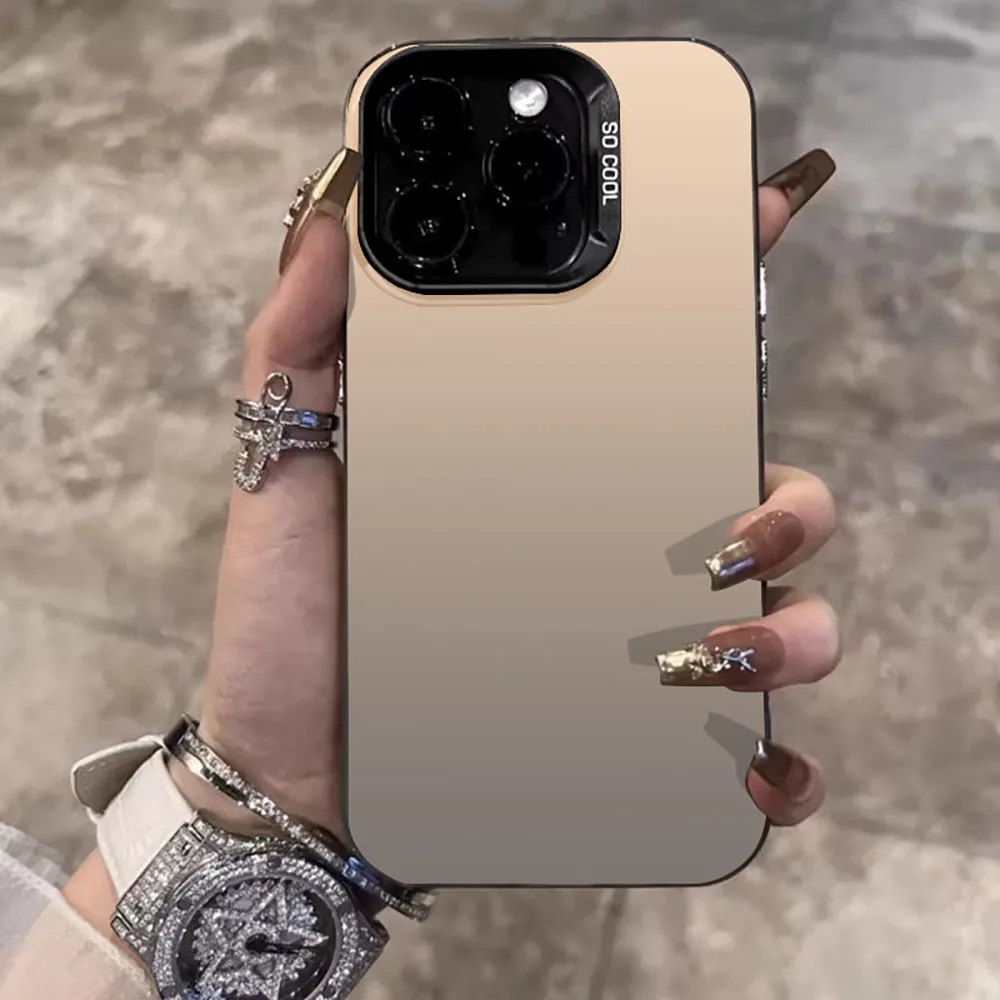 Shockproof Matte Texture Solid Color Phone Case