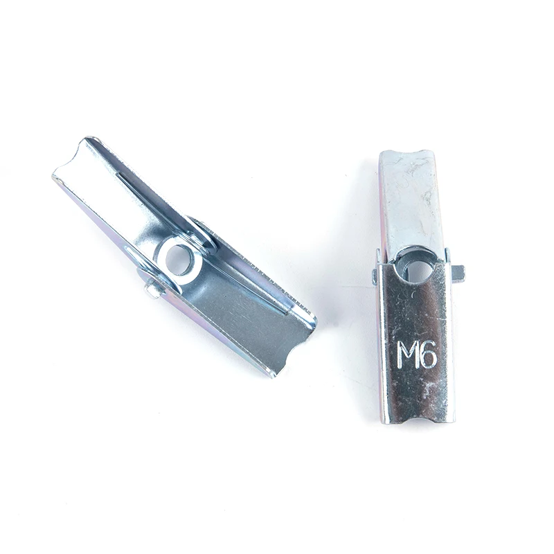 2/5/10pcs Metal Spring Toggle Wing Toggle Anchor M4-M10 Plasterboard Hollow Wall Cavity Fixing Bolt Hardware Fasteners drywall anchor kit drywall anchor hollow wall anchor set
