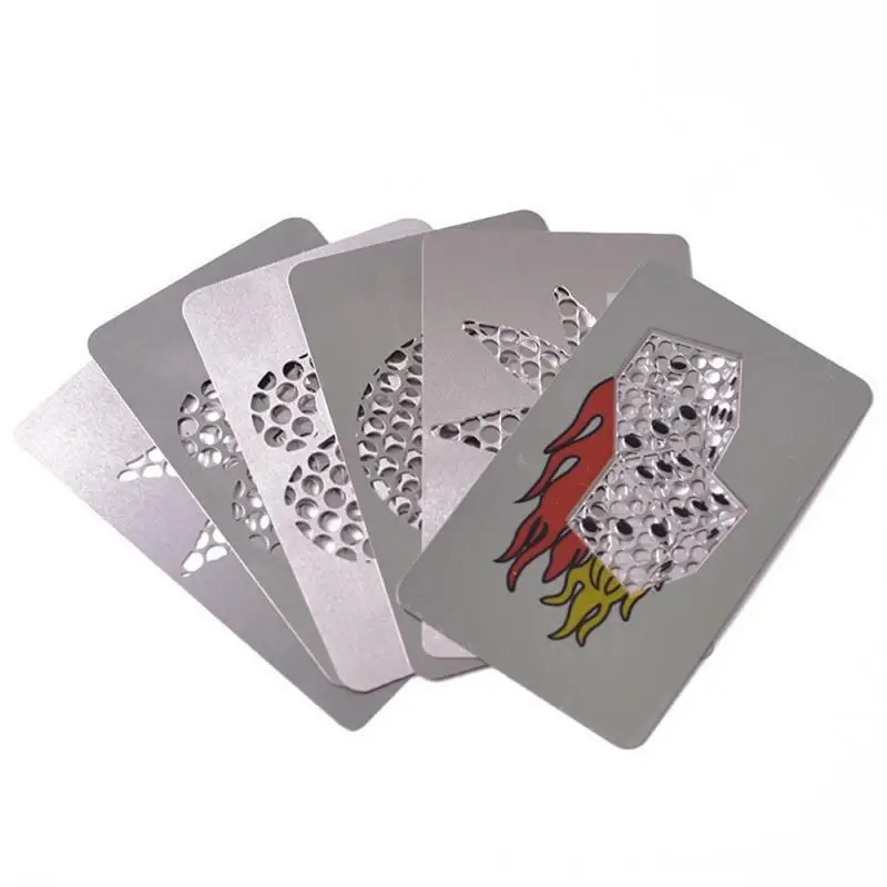 1PC Tobacco Grinder Card Grindering Card Mill Herbal Leaf Tobacco Crusher Card Grinder Grindering Card Cigarette Grinder Card 2