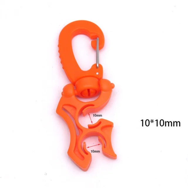 Búvárbúvár Dupla Tömlő Tartó Clip Bcd Szabályozó Konzol Tartozékokkal Alacsony/Magas Nyomású Tömlők Szabályozóihoz - Image 6