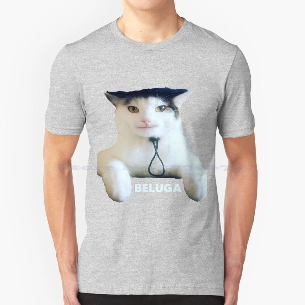 Funny Meme Beluga Cat Discord Unisex Sweatshirt - Teeruto