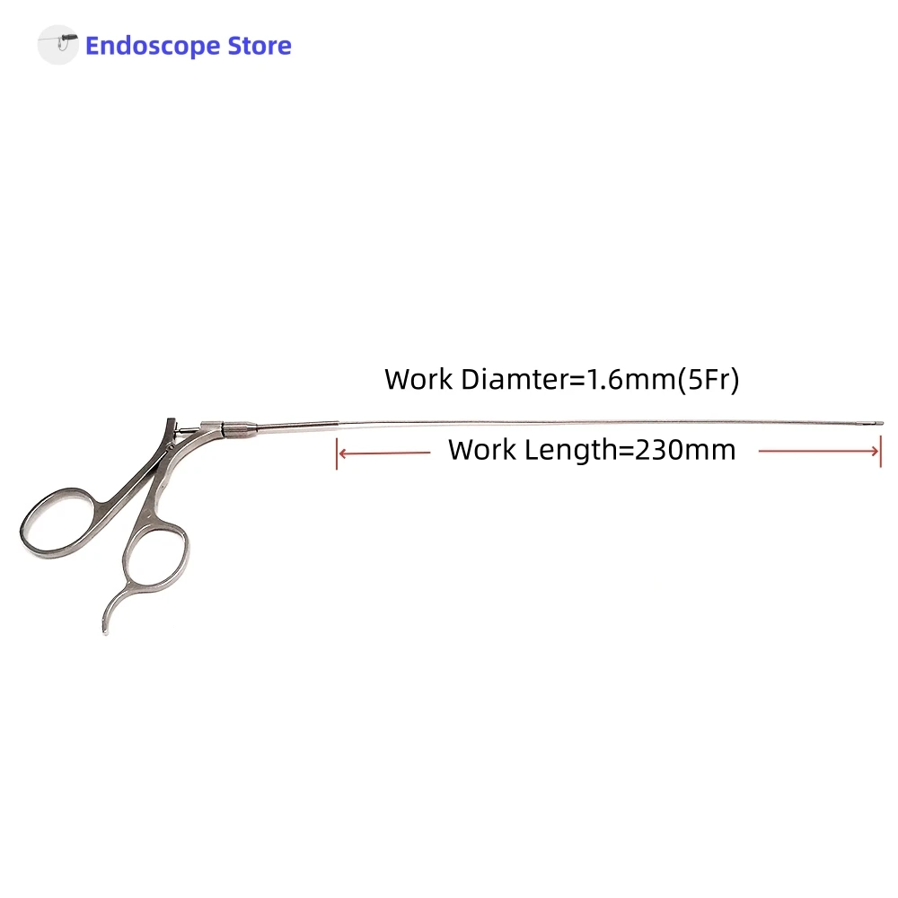 Flexible Endoscope Tools Medical Surgical &Phi;1.3mm &Phi;1.6mm &Phi;2mm 230 400 580mm Flexible Endoscope Forceps Scissors Veterinary Urology Cystoscope Ureteroscope