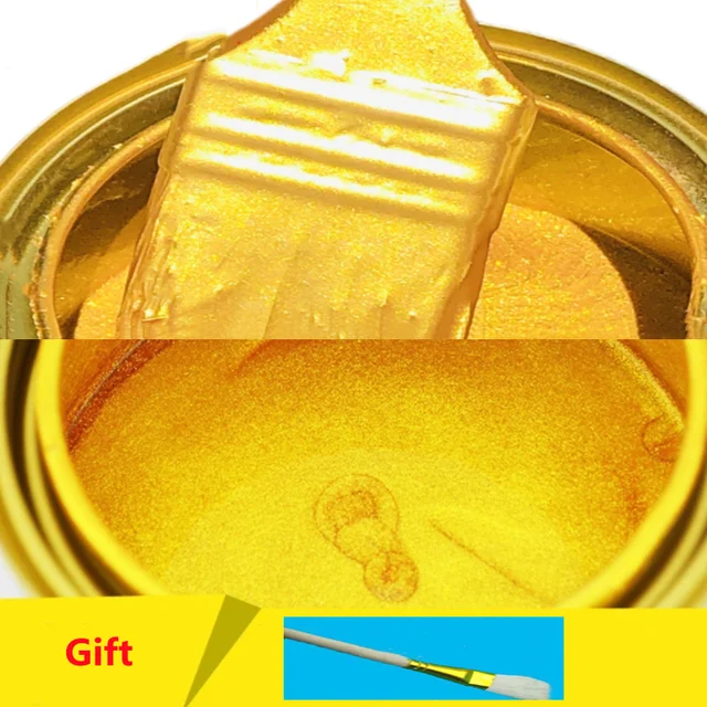 Waterproof gold paint for jewelry With Moisturizing Effect 