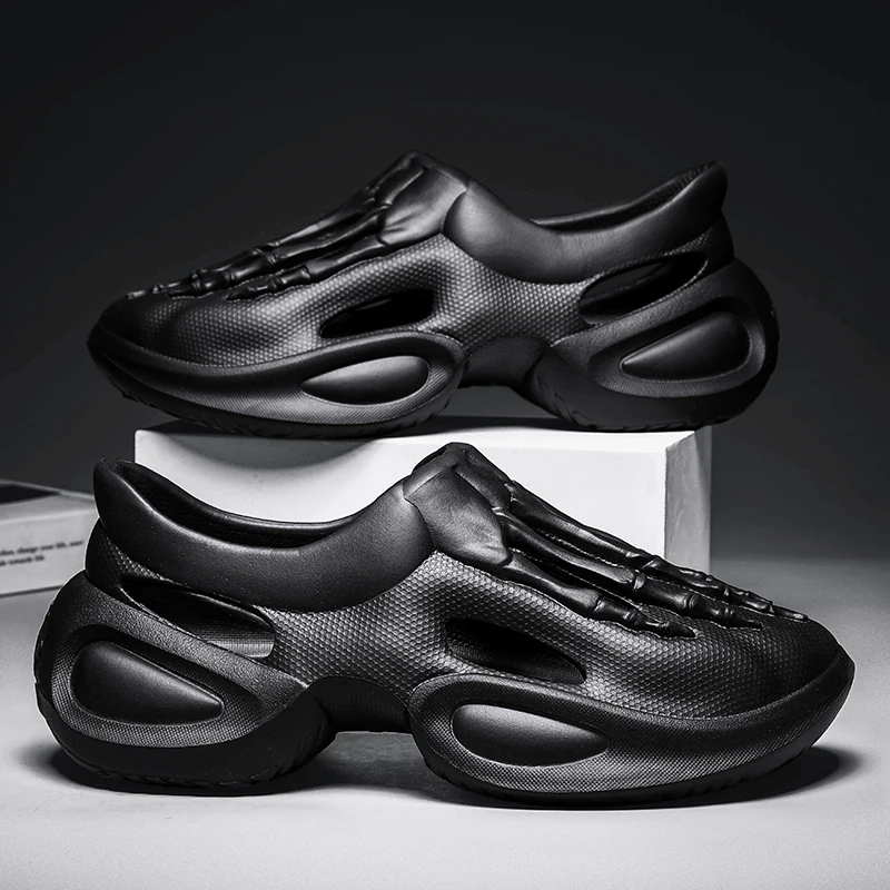 

Cave shoes men's non-slip and wear-resistant sports soft-soled toe slippers and outdoor beach sandals for outdoor wear in summer