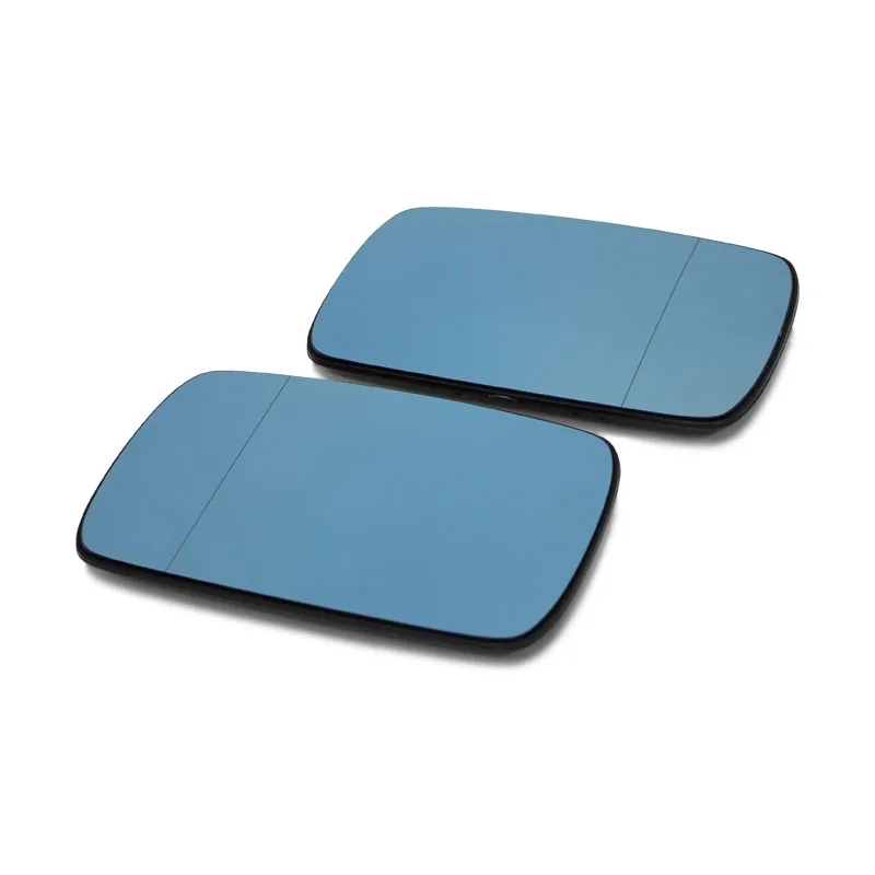 BMW E46 파란색 왼쪽 오른쪽 자동차 유리 가열 백미러 유리 1998-2006