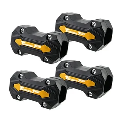 Motorcycle Engine Frame Guard Bumper Protective Block (Tenere700 Gold 4Pcs)