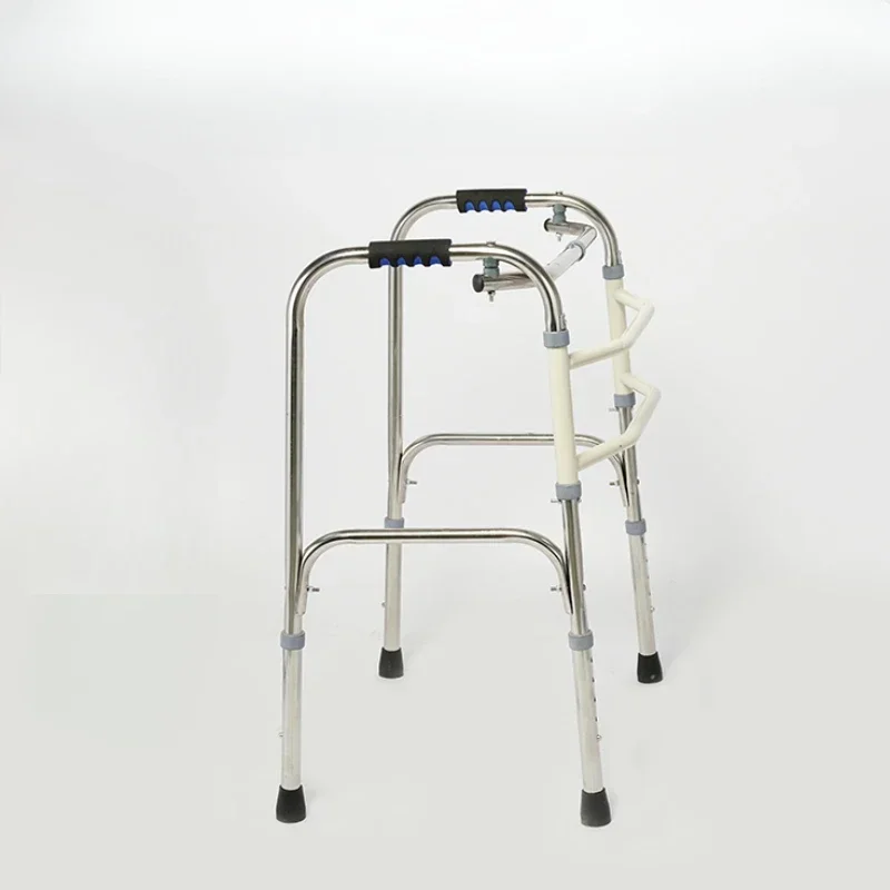 Aluminum Alloy Walker  HeightAdjustable Mobility Aid, WearResistant Handrail, NonSlip Walking Assistant for Elderly 4