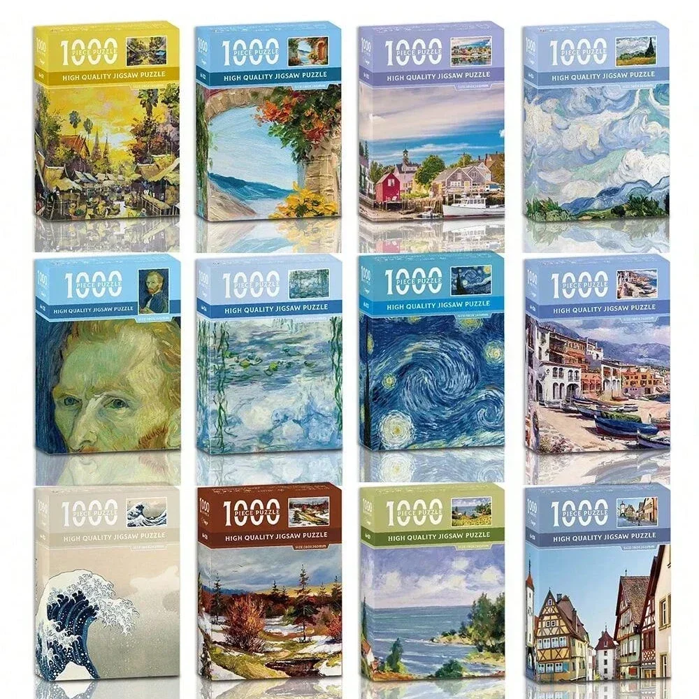 Puzzle Italia Paesaggi collection 500 pezzi -Giocattoli Bambini e Adulti 35x50 e