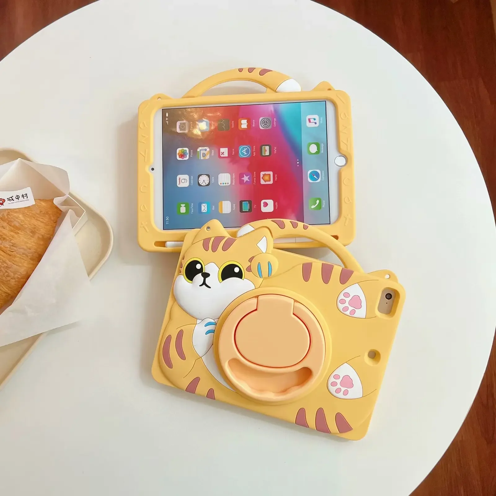 Cute Cat Cover - Durable Kids Case