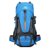 70L Camping Backpack Men's Travel Bag Climbing Rucksack Large Hiking Storage Pack Outdoor Mountaineering Sports Shoulder Bags 1