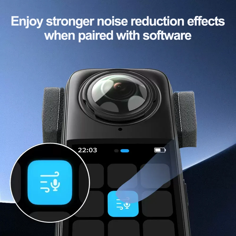 LT Easiyl 12 Micrófonos De Esponja Para Cámara – Reduce Ruido De Viento En Insta360 X4/X3