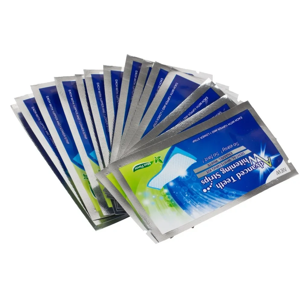 Teeth Whitening Strips Professional Gel Teeth Whitening Strips Dental Bleaching Tools Removal Stain Oral Hygiene Care