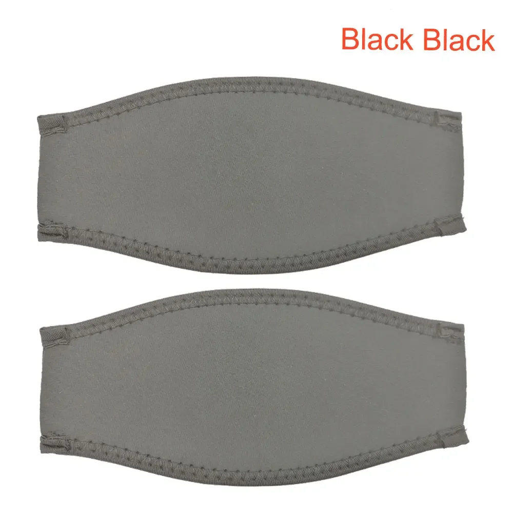 Logo Printing Neoprene Scuba Diving Mask Strap Cover Padded Protect Long Hair Band Strap Wrapper Club Store customized 2
