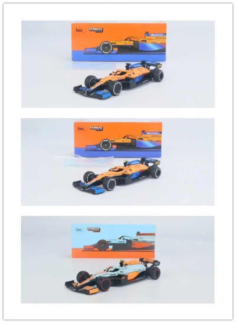 TW Tarmac Works 1:64 McLaren MCL35M F1 Monaco Italy Collection of die-cast alloy car decoration model toys