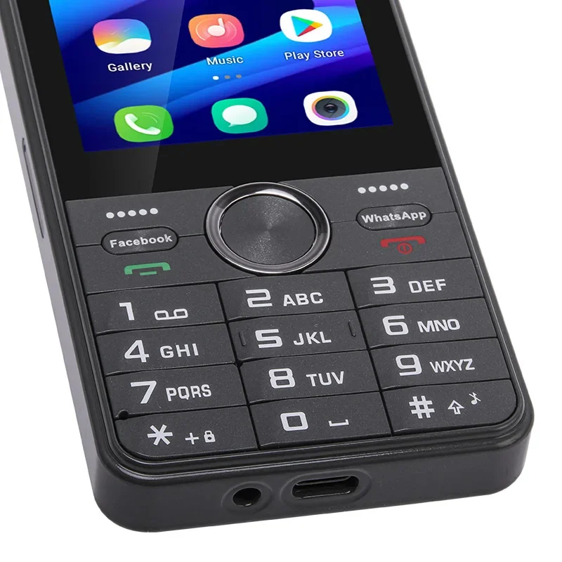 UNIWA HOPE XS24 4G Touch Screen T9 Keypad Phone 3.5 Inch Dual SIM