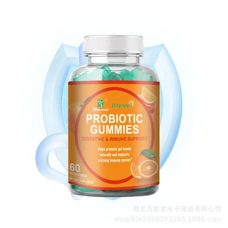 

1 bottle Probiotic soft candy can keep intestinal balance, strengthen immunity and promote metabolism and digestion.