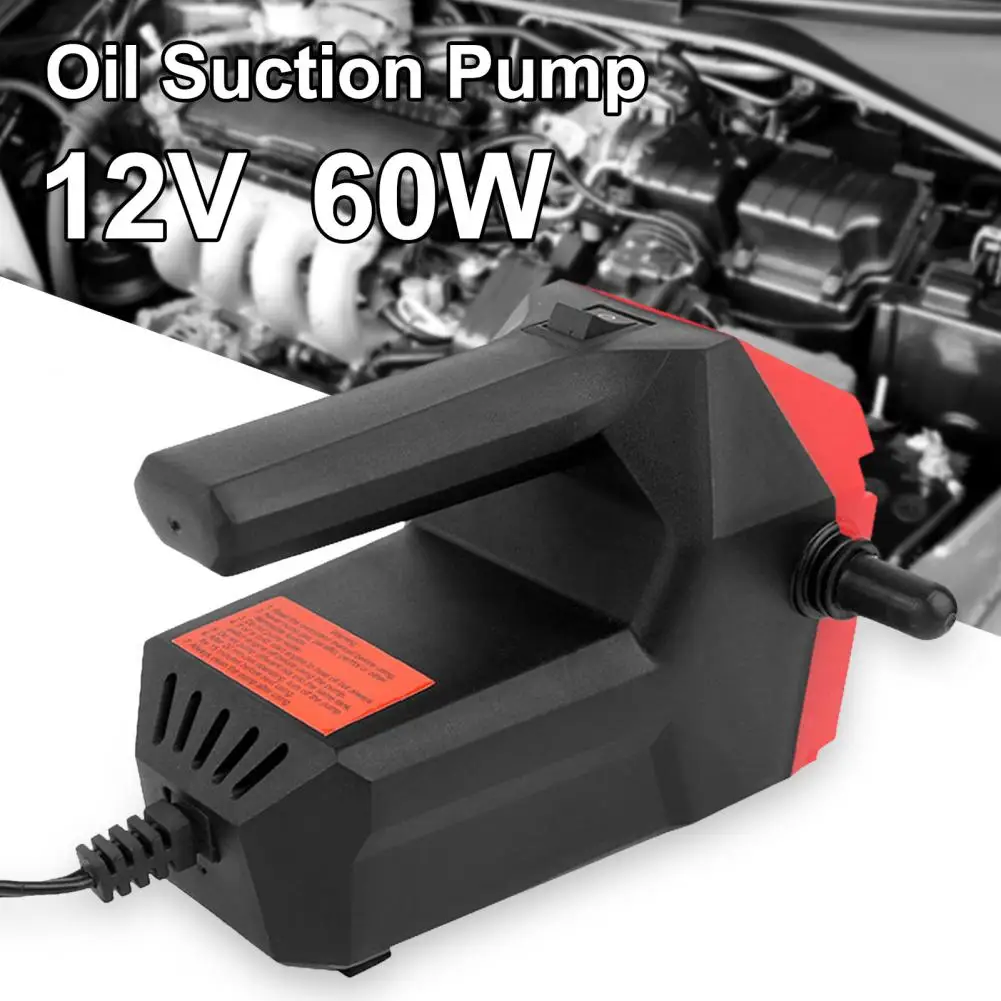 

Oil Pump Useful Portable 12V 60W Electric Crude Oil Fluid Pump Extractor for Car Oil Suction Pump Fluid Sump Extractor