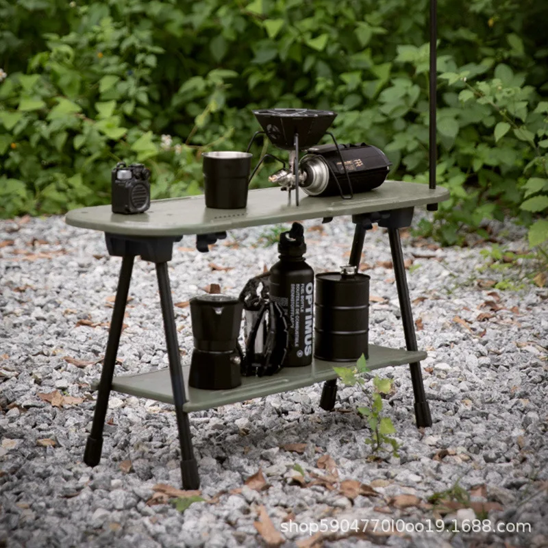 Mr.kootil IGT Outdoor Military Stove Table Camping Tactical