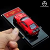 TimeMicro1:64 skyline GTR R35 Christmas Edition Red high-tail simulation alloy car model 4