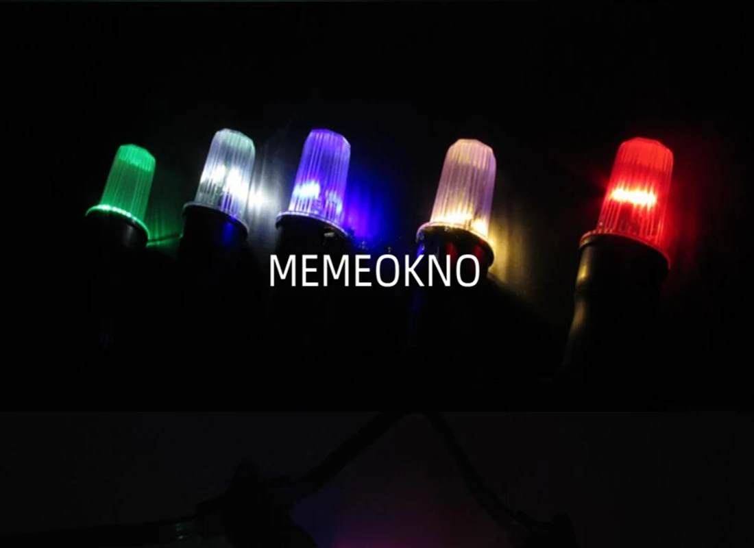 E26 E27 Super Strobe Festoon Led Bulbs light Marquee Bar Lamp Stroboscopic KTV Twinkle  Lights Bulbs For Home Garland 6Pcs