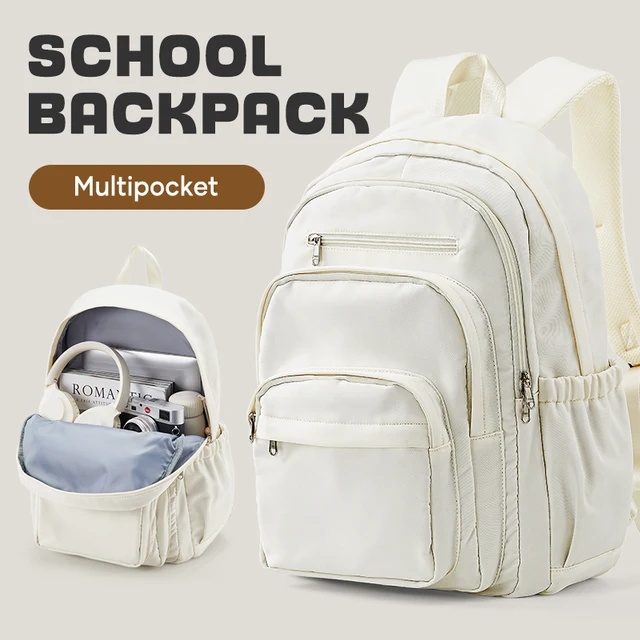 Sac à dos pour filles adolescent voyage école sacs à dos garçons enfants sac à dos sacs d'école décontractés sac à dos mignon multi-poches livre sac 1