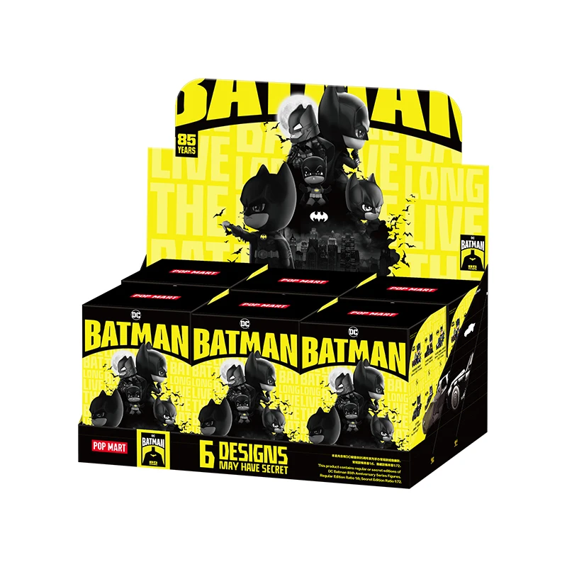 thumbnail image 1 of POPMART DC BATMAN 85th Anniversary Series Blind Box Toys Kawaii Anime Action Figure Caixa Caja Surprise Mystery Box Dolls Gift, 1 of 5