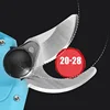 Electric Gardening Shears 16.8V Fruit Tree Pruning Shears Garden Pruning Branches Multifunctional Electric Scissors 2pcs Battery 2