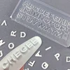 3D Letter Manicure Silicone Mold Mini Letter Nail Mold A-Z Letter Resin Mold 26 Letter Mold DIY Nail Tools Handmade Craft Engraving Mold Nail Decoration Tools Women's Nail Accessories Nail Supplies Numbers 0-9 3