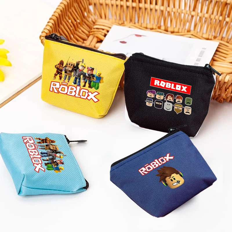 Кошелек Roblox для монет, кошелек, Портативная сумка для хранения монет, милые мини-кошельки для карт, органайзер для ключей, подарки