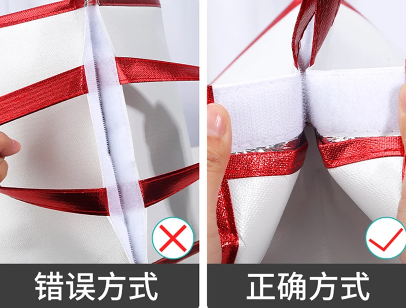 Portable Insulated Cooler Bag – Foldable Large Capacity Thermal Lunch Tote with Ice Pac... - SKU ICB01532 - UGI Packaging