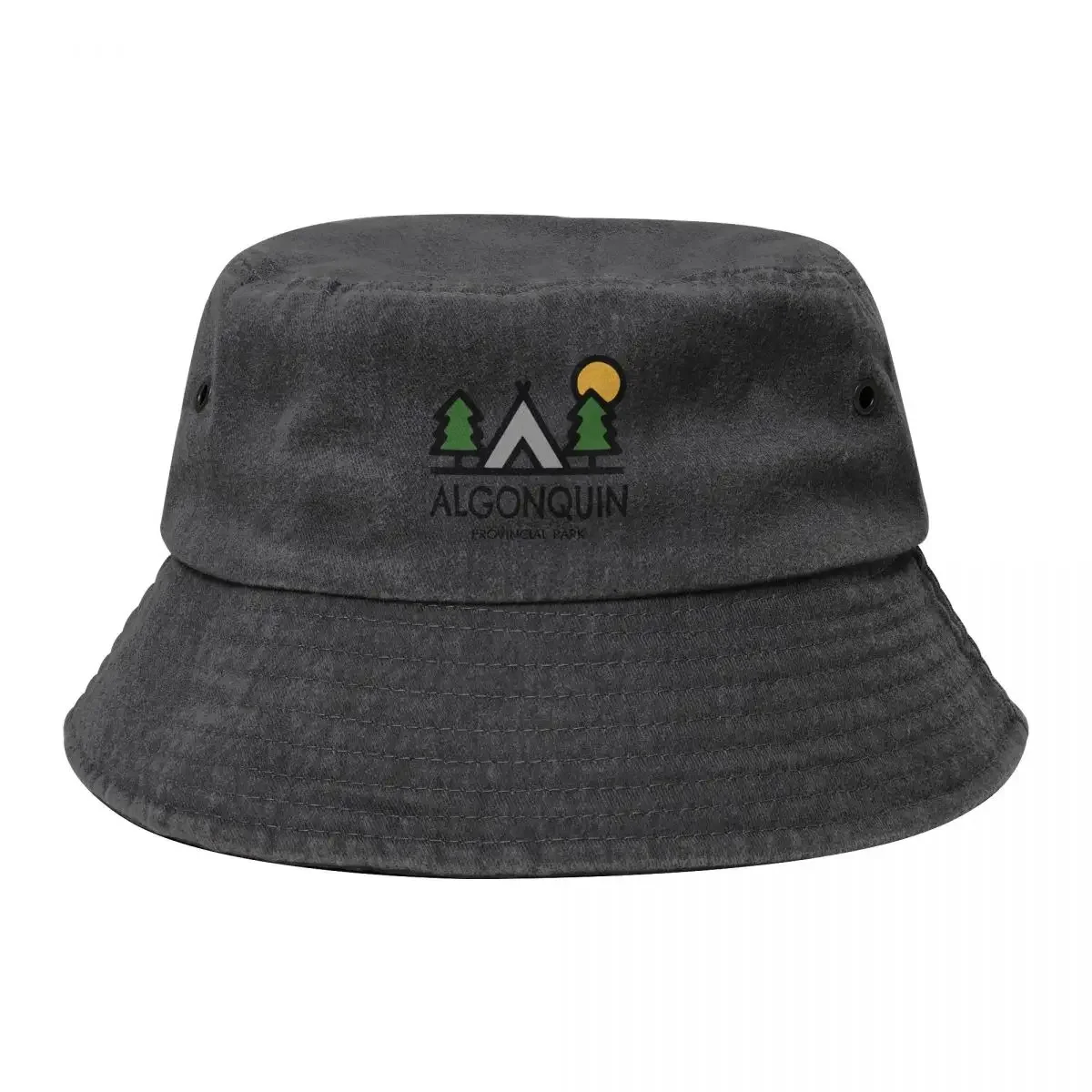 

Algonquin Provincial Park Bucket Hat Sunscreen Hip Hop Vintage Female Men's