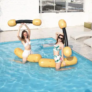 Pool Inflatables For Adults Inflatable Battle Log Rafts Pool Game Party Water Sports Foldable Floating Row Toys Ride Boat Raft 3