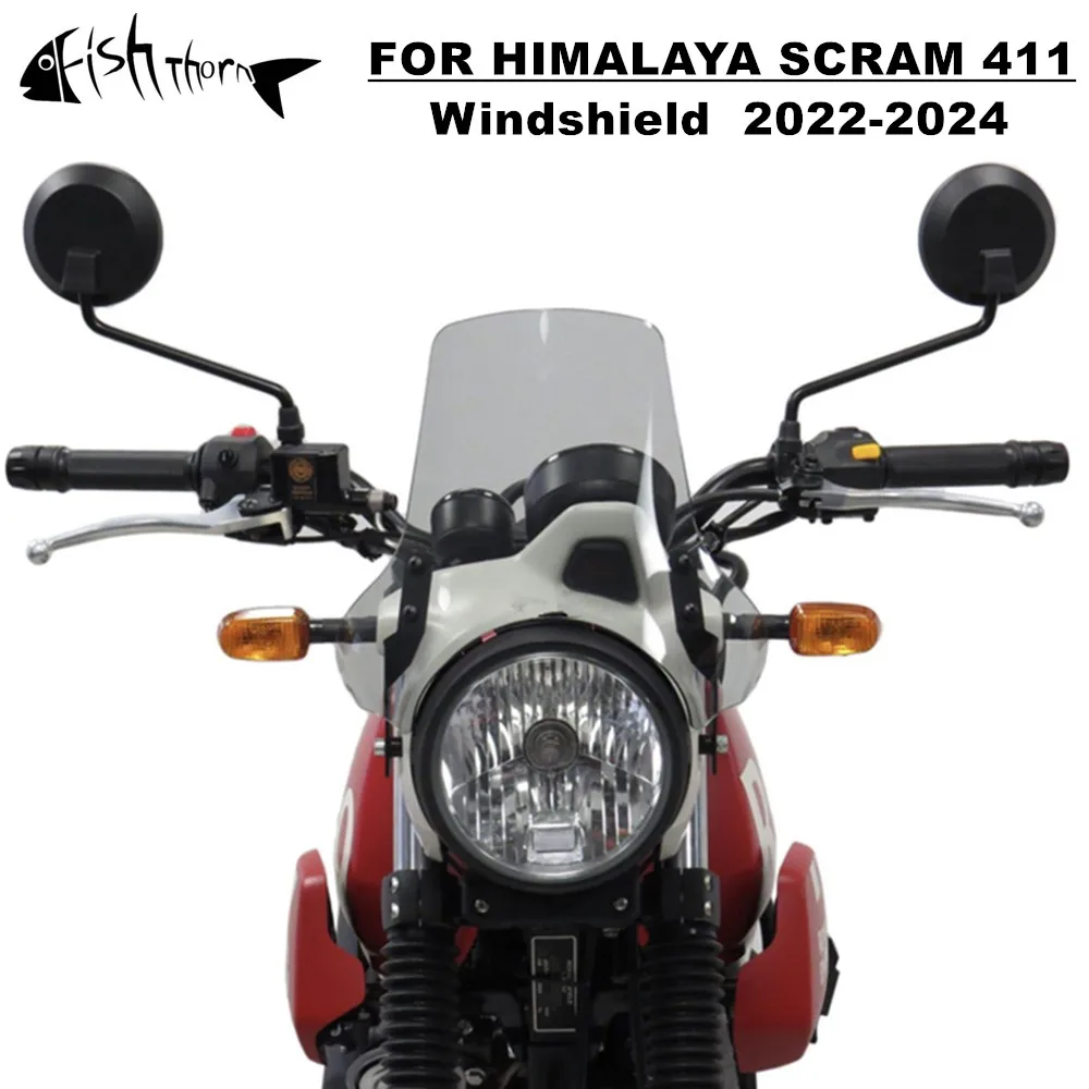Deflettori Parabrezza Moto Per Himalaya 411 Himalaya Scram 411 Scram411 Sb6 2022 2023 2024
