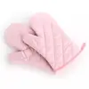 1Pcs Oven Mitts Non-slip Heat Proof Resistant Cotton Microwave Oven Protector Glove Baking BBQ Kitchen Cooking Supplies Tools