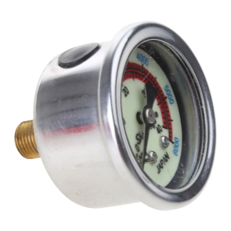 2 in Size Liquid Filled Pool Filter Pressure Gauge Stainless Steel Case