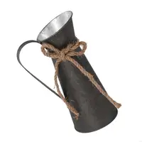 Durability Metal Gardening Can Rustics Milk Can Flower Holder Decoration 6XDE 1