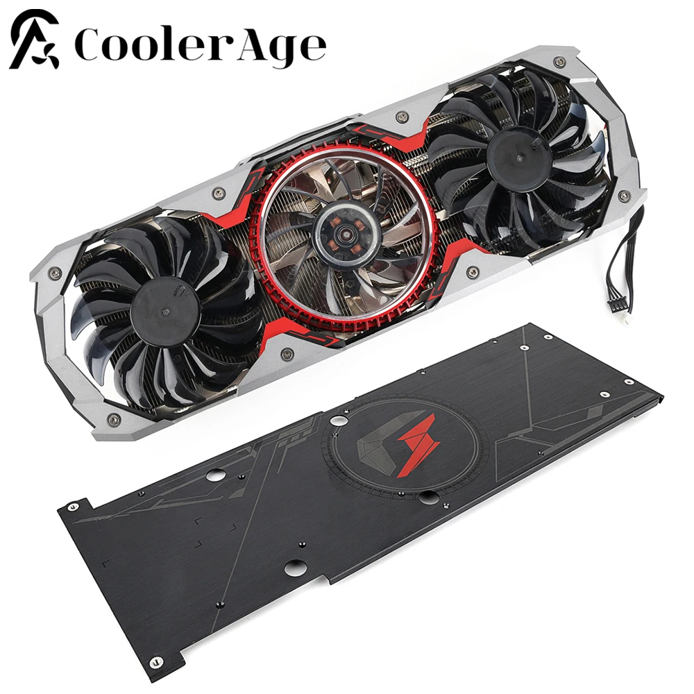 Nuova Sostituzione Della Ventola Del Dissipatore Di Calore Per Igame Colorato Geforce Rtx 2080 Ti Advanced Oc-V Rtx 2080 Super Scheda Video Grafica