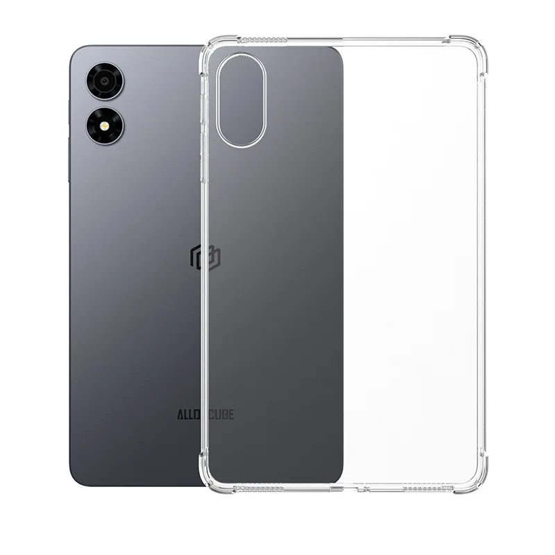 Clear Soft TPU Tablet Back Cover with 4 Shockproof Airbags - 8.4