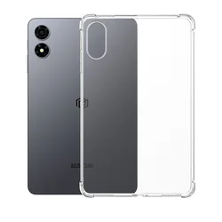 Clear Soft TPU Tablet Back Cover with 4 Shockproof Airbags - 8.4 for IPlay 70 Mini Pro (TPU Case Only)