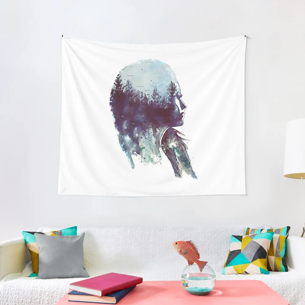 

Woman - Silhouette Tapestry Decoration Wall Tapestry For Bedroom