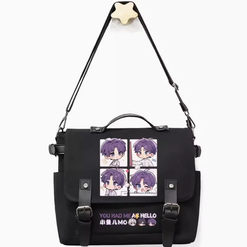 Anime Love and deepspace Xavier  Bag Unsix Fashion Casual Teenagers Crossbody Student Messenger Handbag B1016