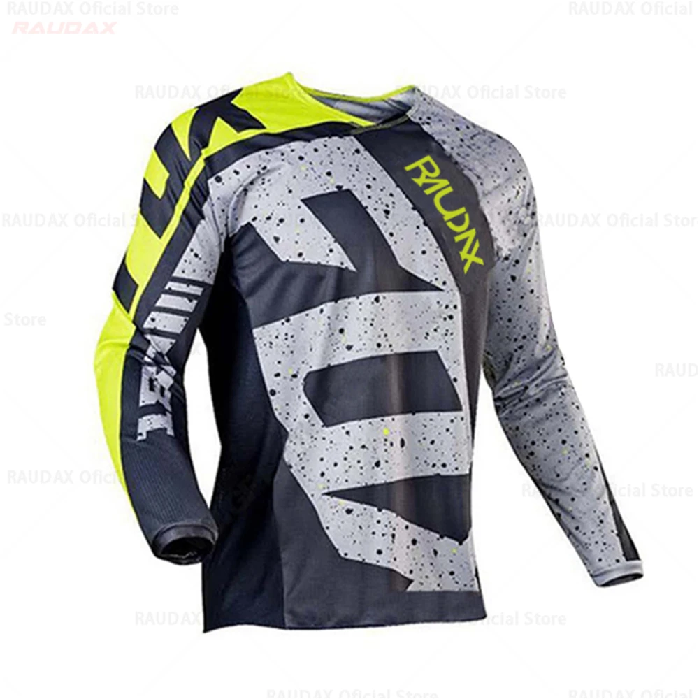Cycling shirt Sports Team Downhill Jerseys Long Sleeves MTB Bike Shirts Offroad DH Motorcycle Jersey Motocross Sportwear Clothing